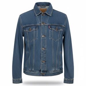 Custom Marine Corps Patch C.E. Schmidt Workwear Denim Jacket - Size XL